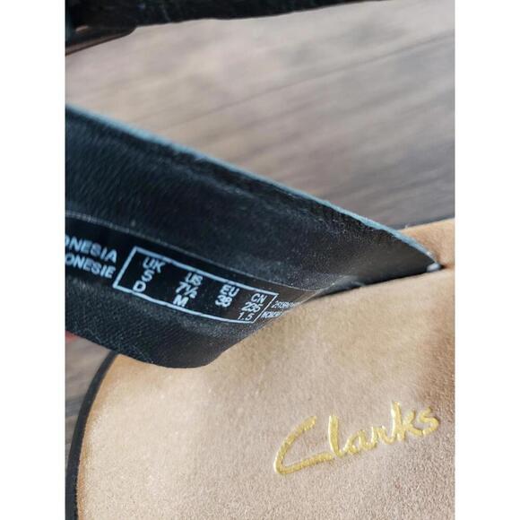 Clarks Jemsa Strappy Sandals Women’s 7.5 Animal Print Travel Comfy - Picture 10 of 15